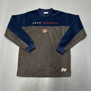 Vintage Jeff Gordon nascad racing fleece crewneck sweatshirt
